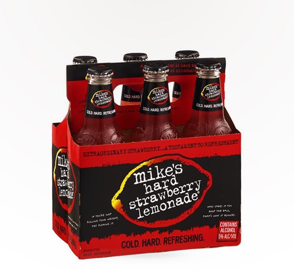 Mike's Hard Strawberry Lemonade 6 pack 12 oz. Bottle - Petite Cellars