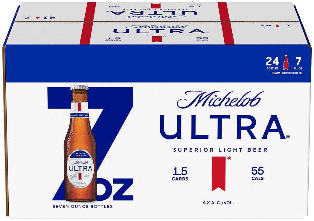 Michelob Ultra 24 Pack 7 Oz Bottle Yankee Spirits