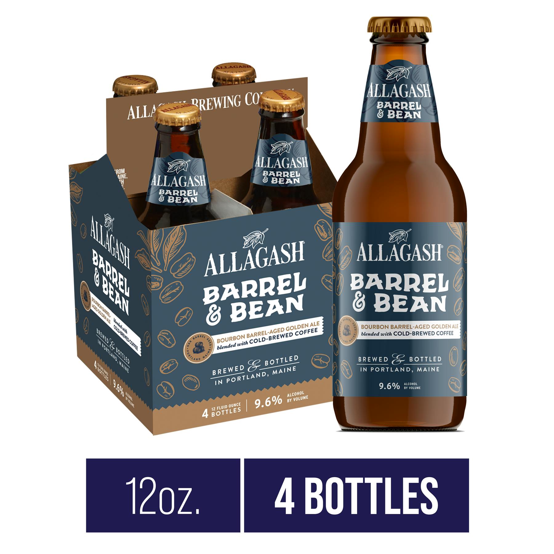 Allagash Barrel & Bean 4 pack 12 oz. Bottle - Yankee Spirits