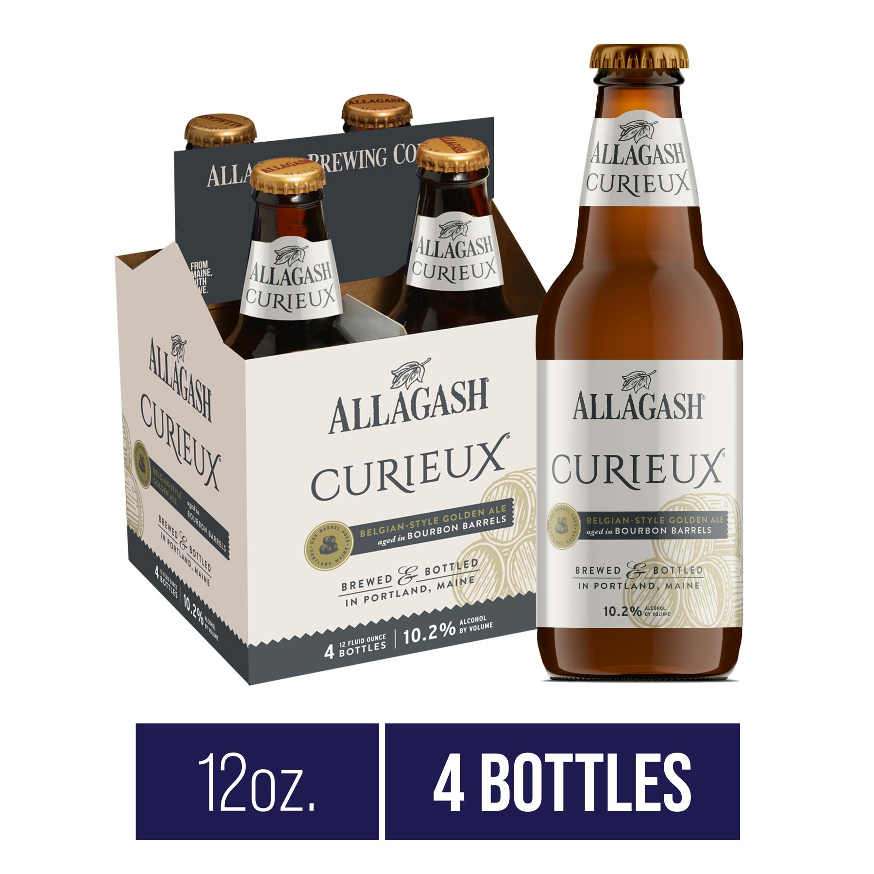 Allagash Curieux 4 pack 12 oz. Bottle - Yankee Spirits