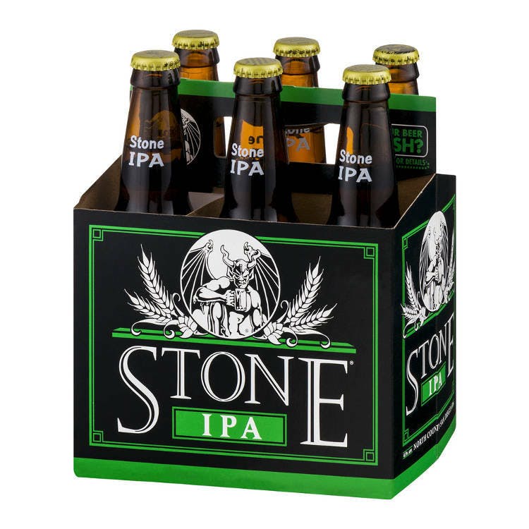 Stone Brewing Co. IPA 6 pack 12 oz. Bottle - Petite Cellars