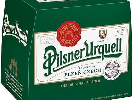 Pilsner Urquell Pale Lager 12 pack 12 oz. Bottle - Petite Cellars