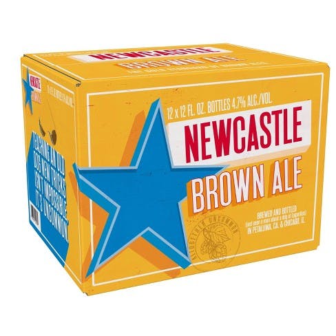 Newcastle Brown Ale 12 pack 12 oz. Bottle - Petite Cellars