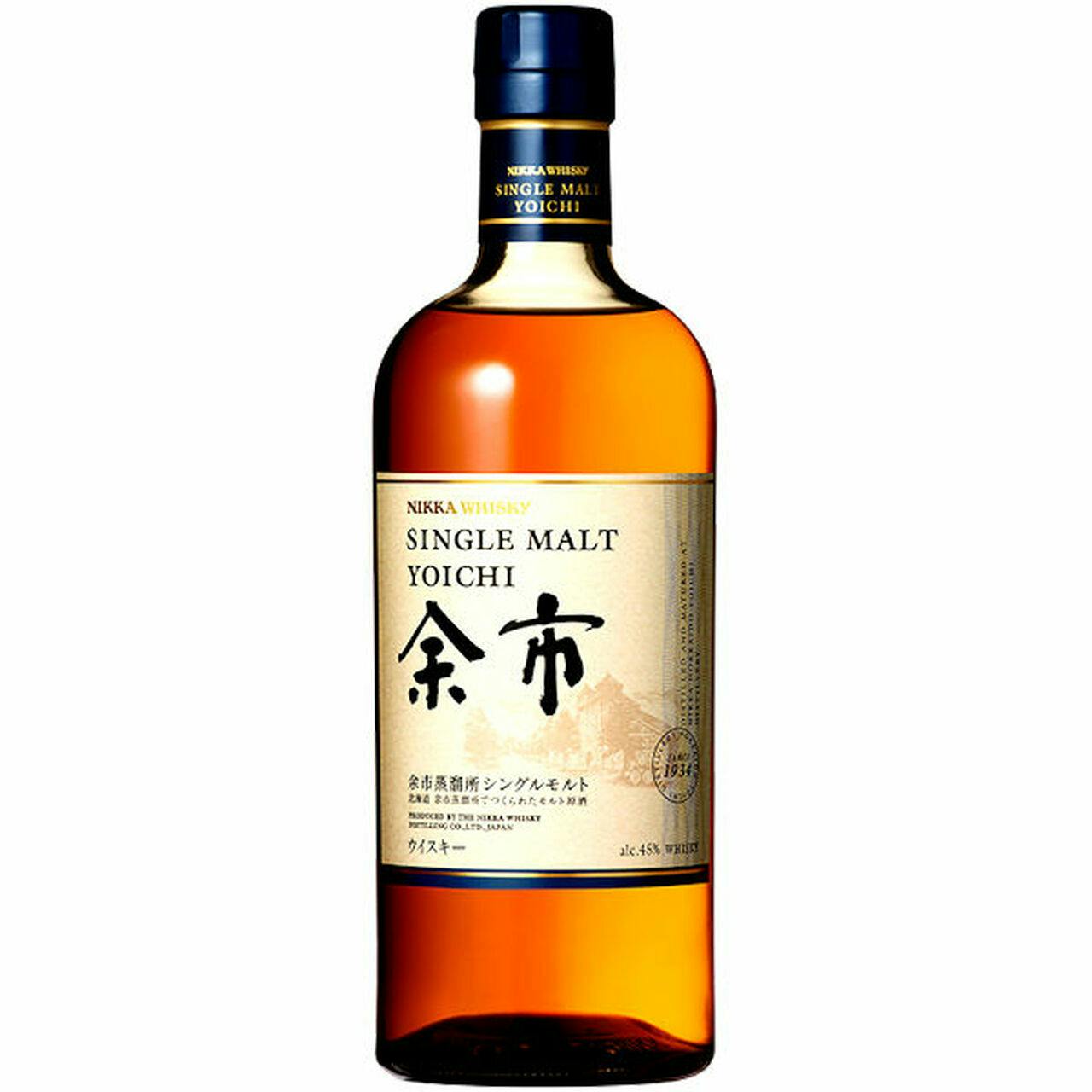 Nikka Yoichi Single Malt Japanese Whisky 0.7L (45% Vol.)