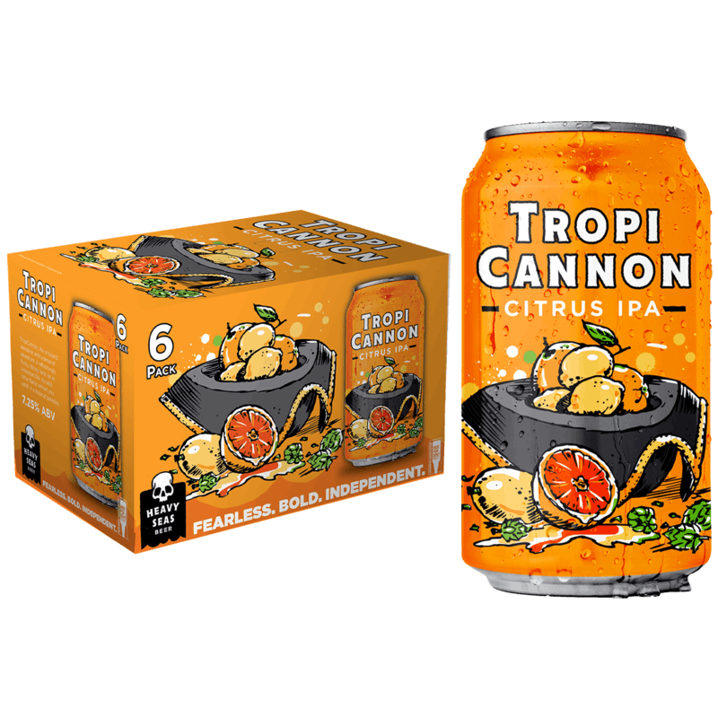 Heavy Seas TropiCannon IPA 6 pack 12 oz. Can - Petite Cellars