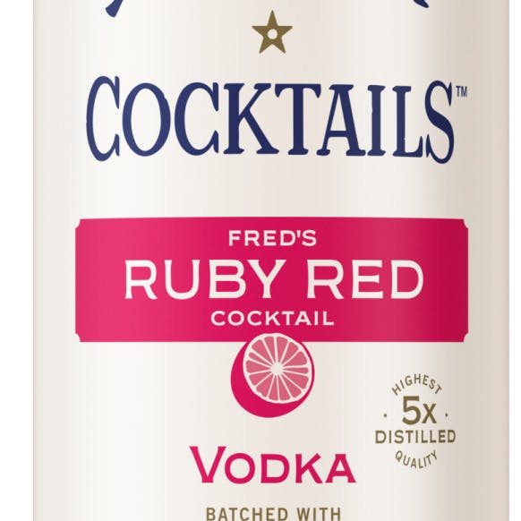 Austin Cocktails Fred's Ruby Red Cocktail 4 pack 250ml Can - Yankee Spirits
