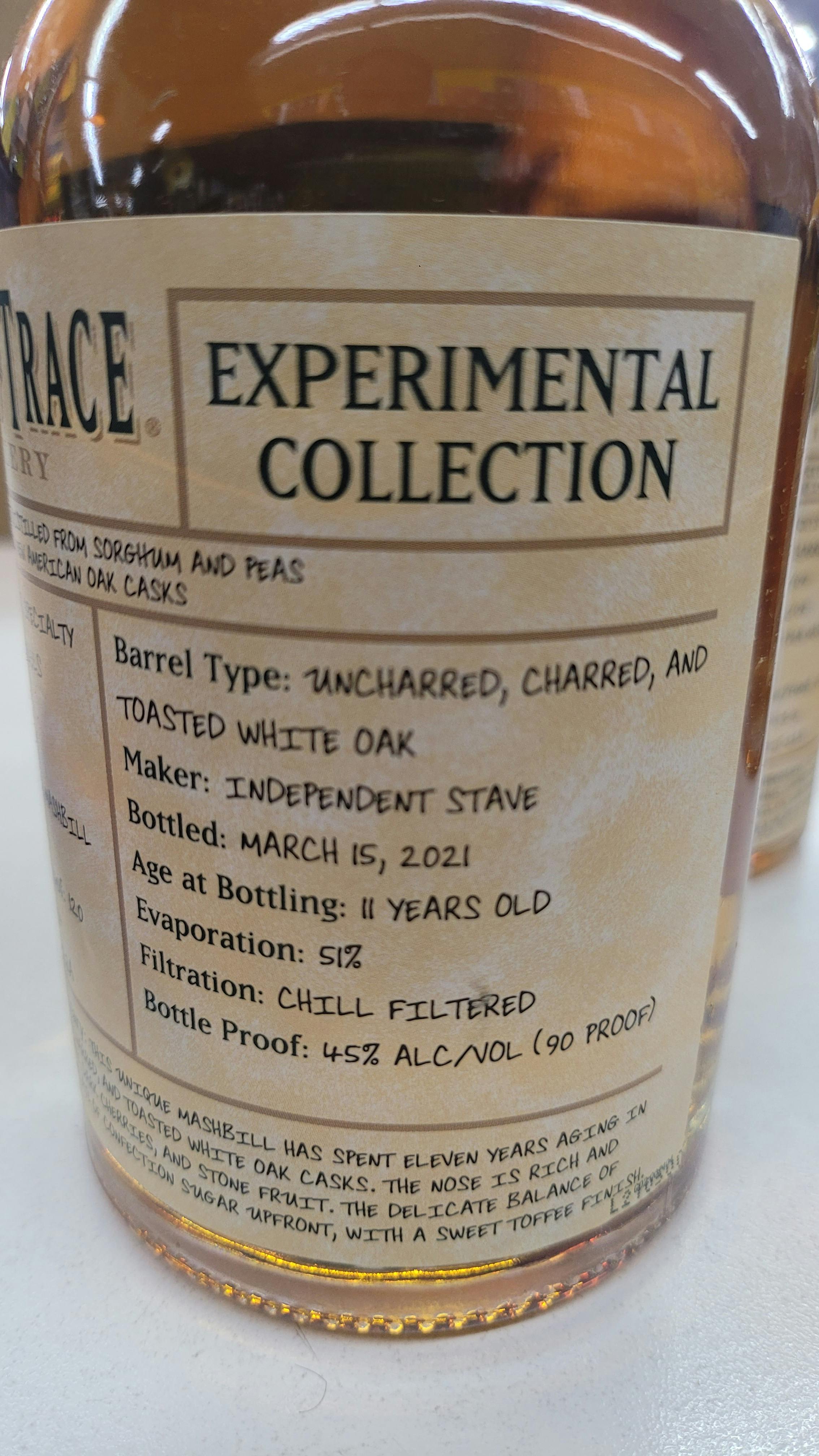 buffalo trace experimental baijiu