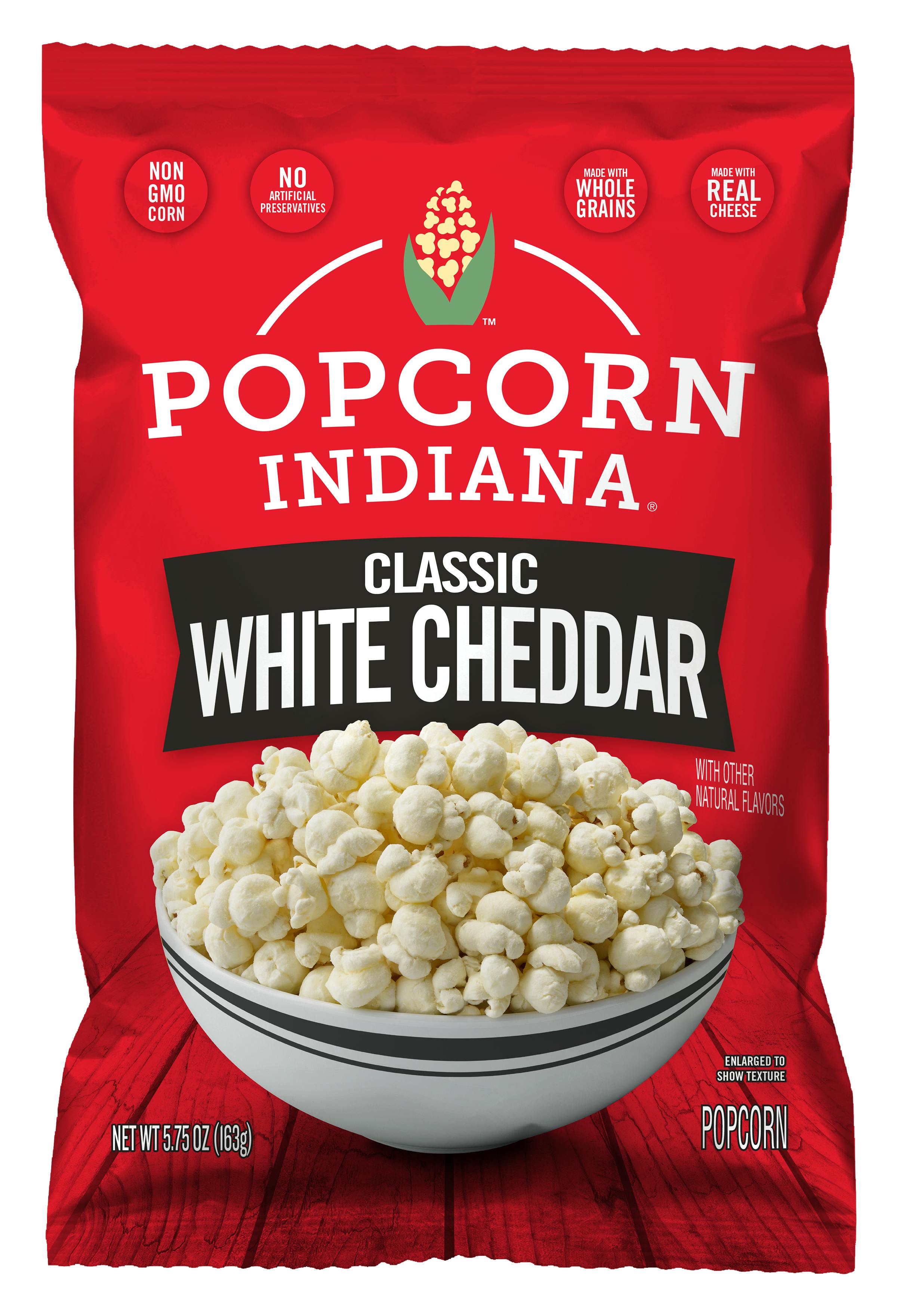 Popcorn Indiana Classic White Cheddar Popcorn 17 oz. Yankee Spirits