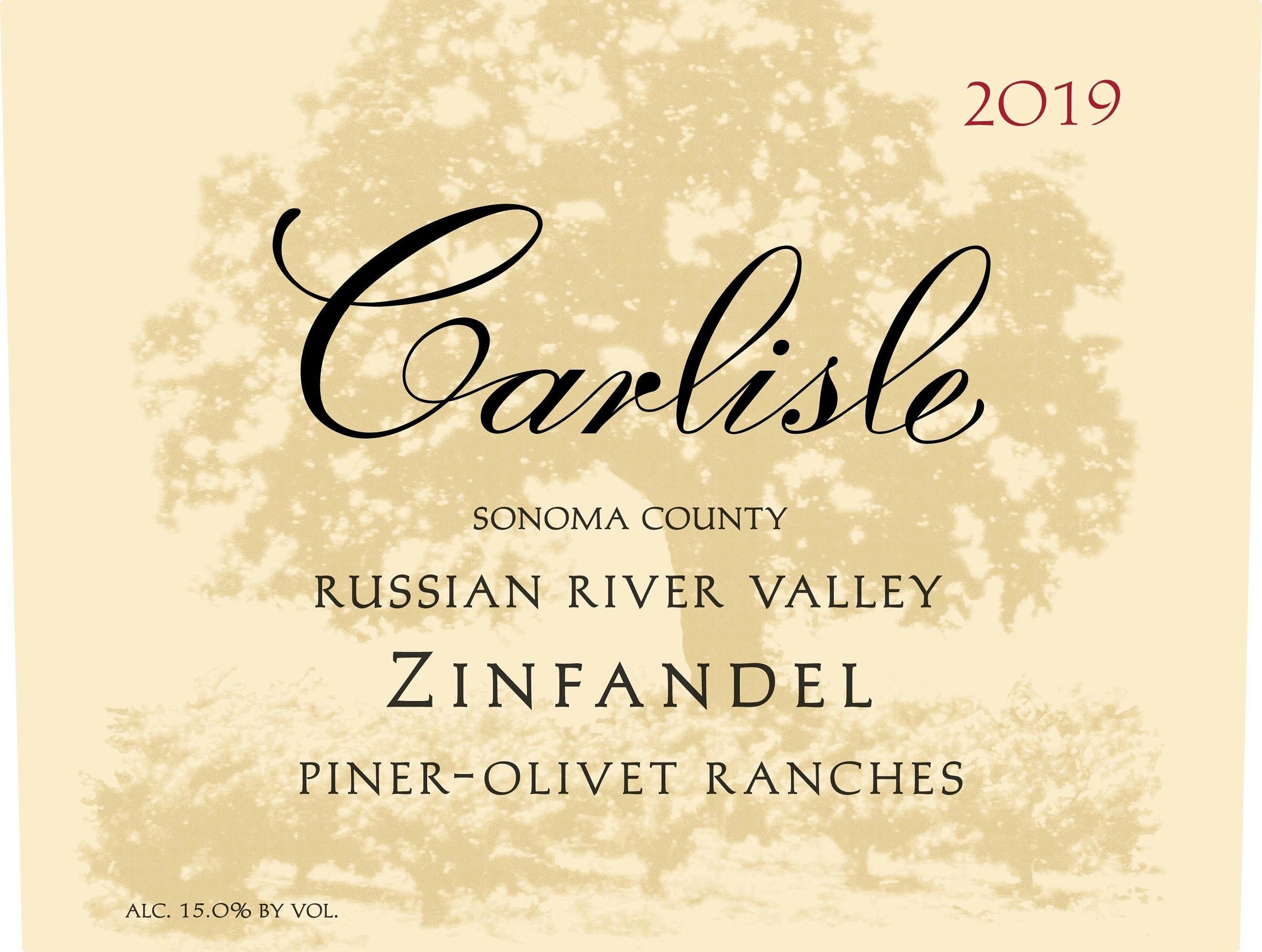 Carlisle PinerOlivet Ranches Zinfandel 2021 750ml Bedford Wine Merchants