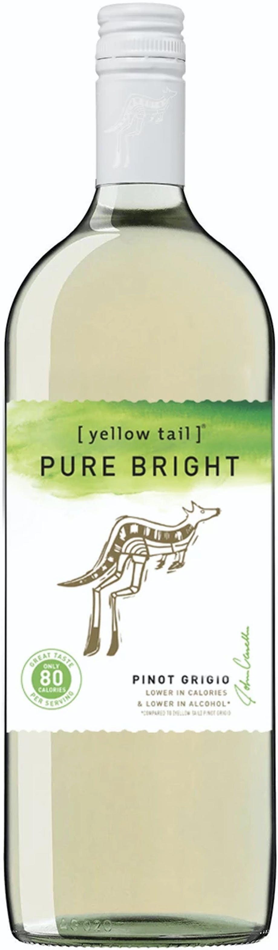 Yellow Tail Pure Bright Pinot Grigio 2021 1.5L Buster's Liquors & Wines