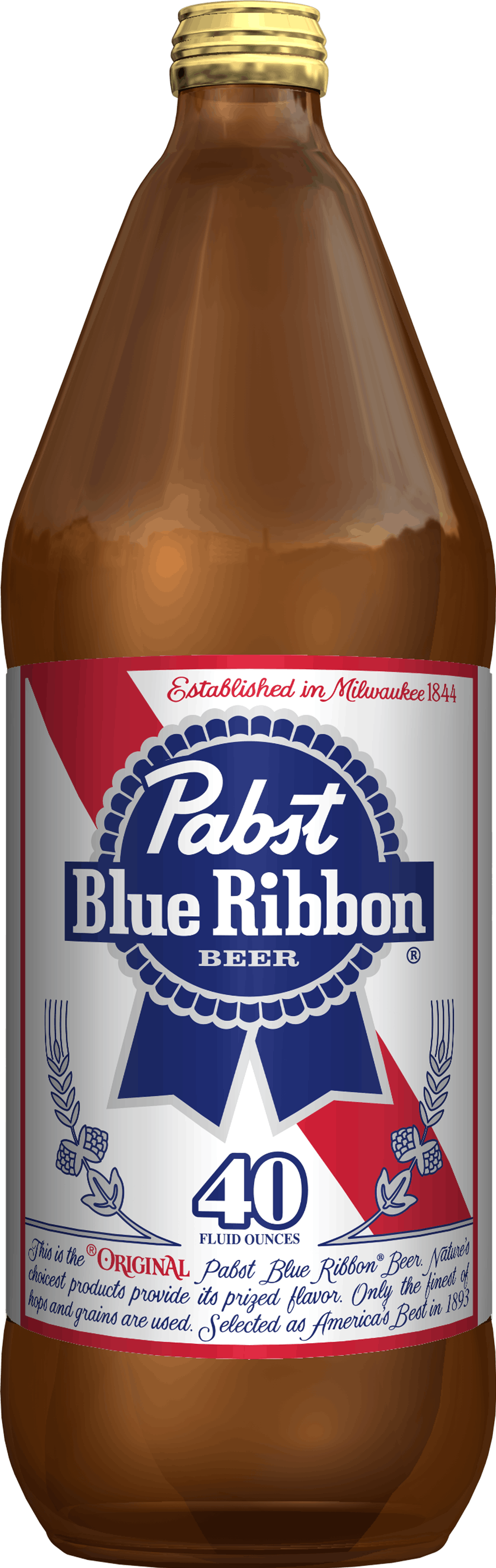 Pabst Blue Ribbon Beer, 24 pack, 12 fl oz bottles