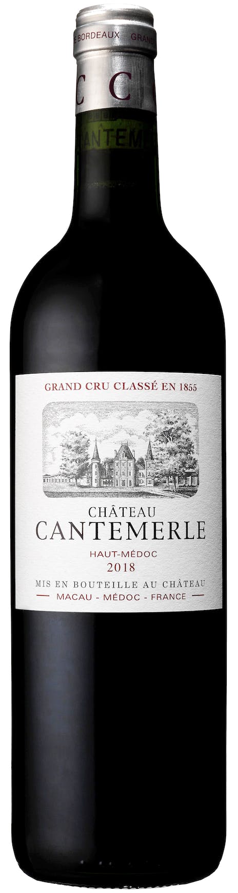 大人気新品 Château Cantemerle Haut Medoc 2018 750ml - Station Plaza Wine ワイン