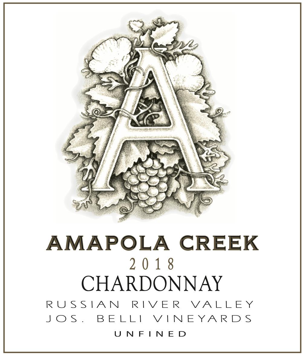 Amapola Creek Jos. Belli Vineyards Chardonnay 2018 750ml - Station ...