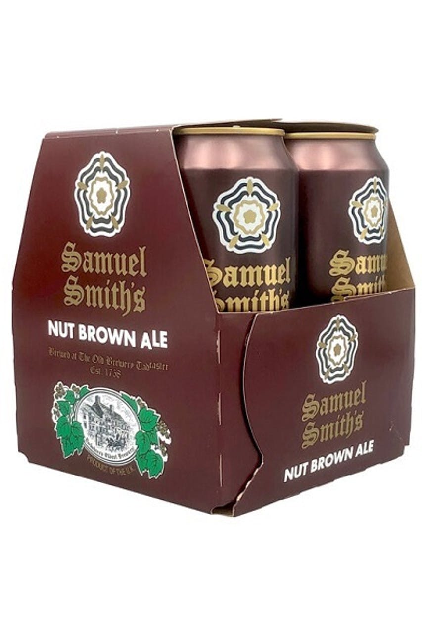 Samuel Smith Nut Brown Ale 4 pack 14.9 oz. Can - Petite Cellars