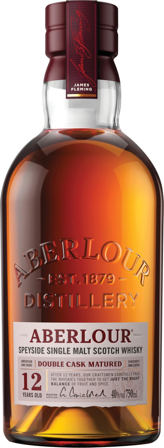 Aberlour Double Cask Matured Single Malt Scotch Whisky 12 year old 750ml -  M & M Liquor and Market