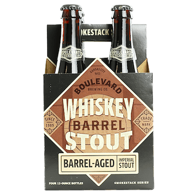 Boulevard Brewing Company Whiskey Barrel Stout 4 pack 12 oz. Bottle - Petite Cellars