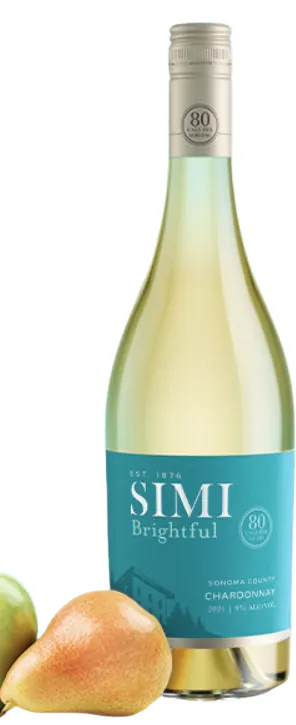 Simi Brightful Chardonnay 2021 750ml - Station Plaza Wine