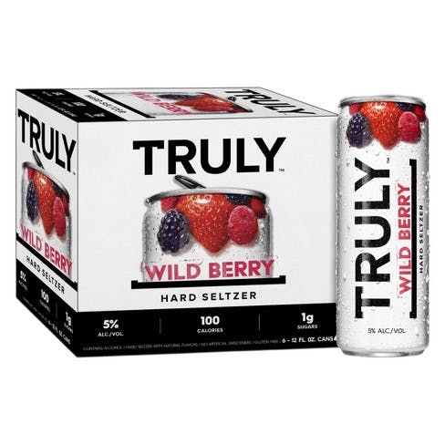 Truly Wild Berry 6 pack 12 oz. Can - Petite Cellars