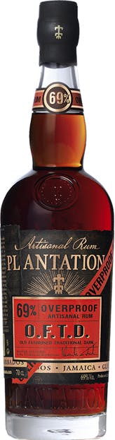 Plantation Rum - Wine Rum O.F.T.D. Kona Market Overproof 1L