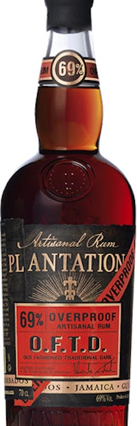 Plantation Rum O.F.T.D. Overproof Rum 1L - Kona Wine Market