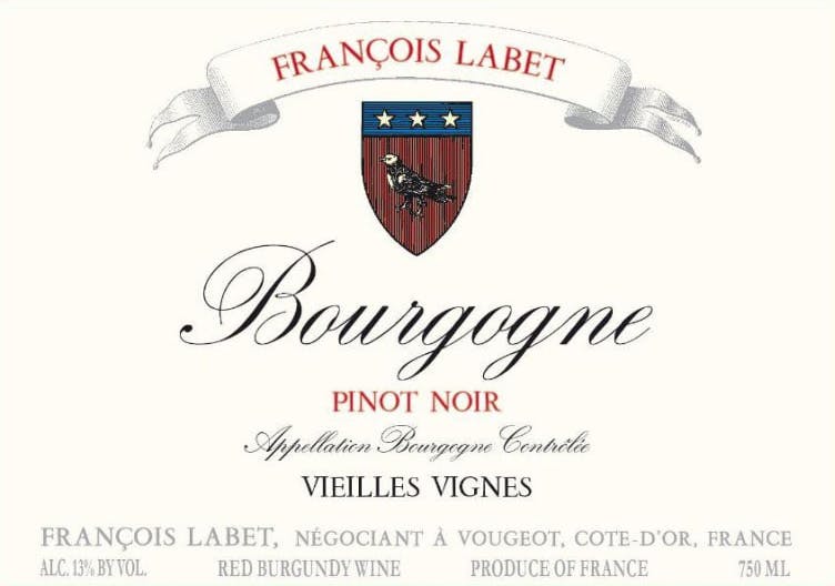 Domaine Pierre Labet Bourgogne Rouge Vieilles Vignes 2021