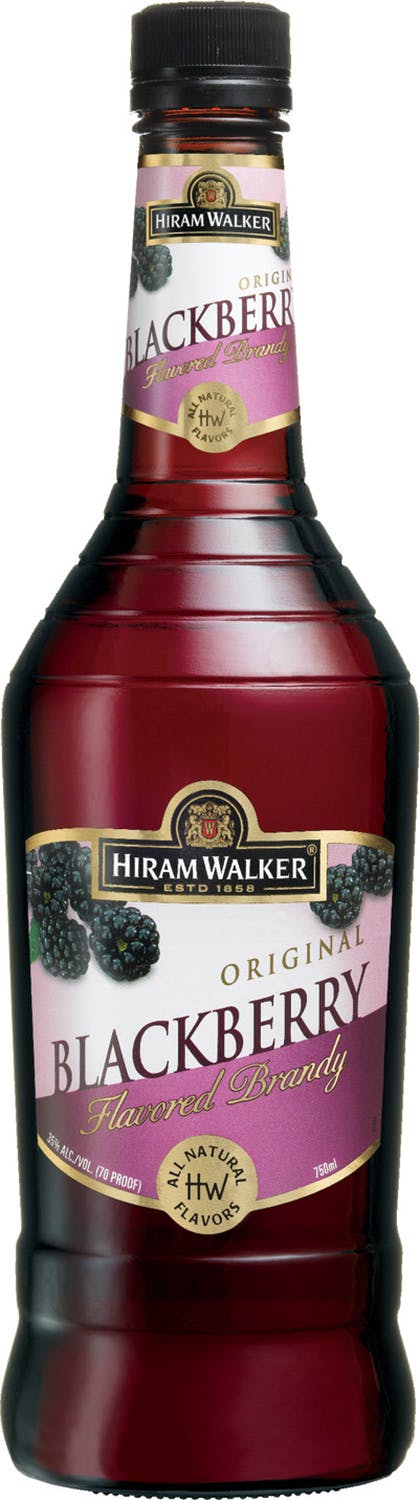 Hiram Walker Blackberry Brandy 750ml - Argonaut Wine & Liquor