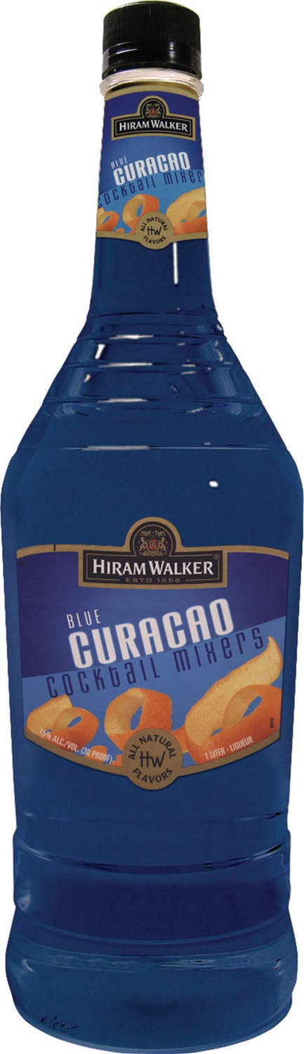 Hiram Walker Blue Curacao 750ml - Kelly's Liquor