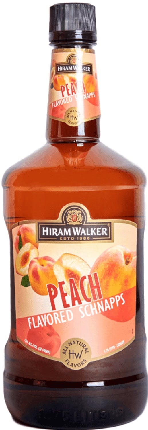 Hiram Walker Peach Schnapps 1.75L - Argonaut Wine & Liquor