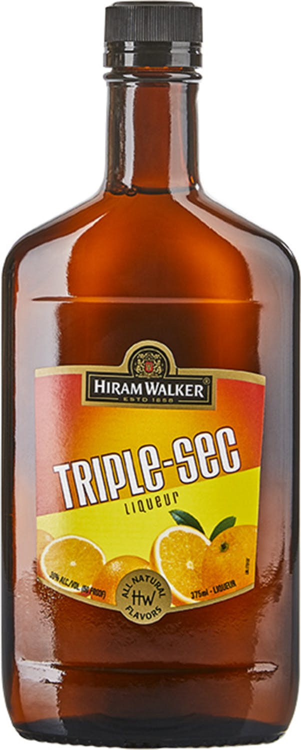 Hiram Walker Triple Sec 60 Proof 375ml Kelly S Liquor