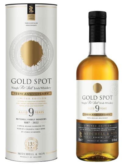 Gold Spot - 135th Anniversary 9 Year Single Pot Still Irish Whiskey - All  Star Wine & Spirits