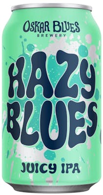 Oskar Blues Hazy Blues Juicy IPA 6 pack 355ml - Buster's Liquors & Wines