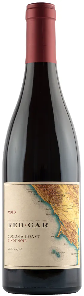 Red Car Sonoma Coast Pinot Noir 2016 750ml - Station Plaza Wine