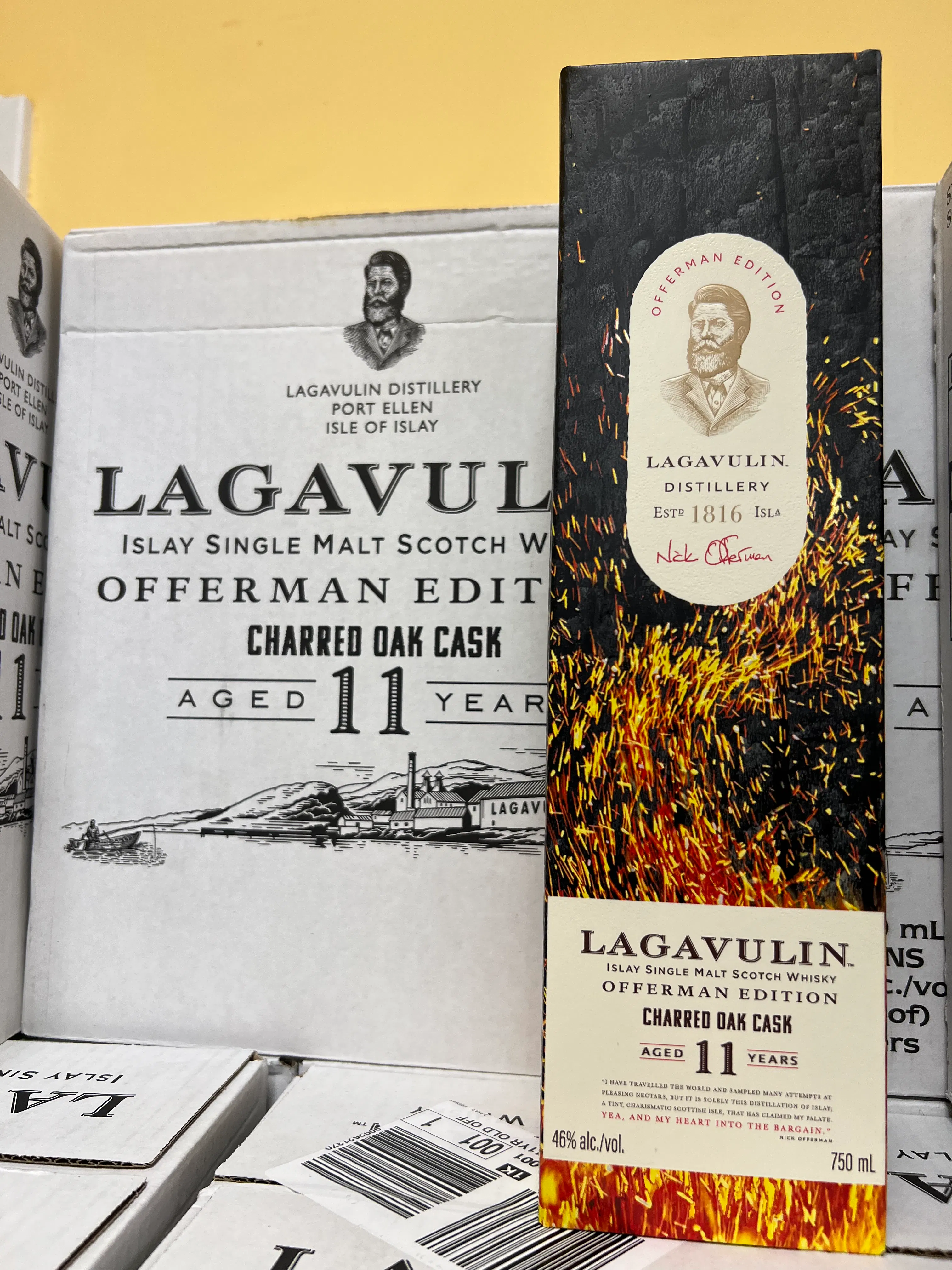 Lagavulin Offerman Edition Charred Oak Cask 11 year old 750ml 