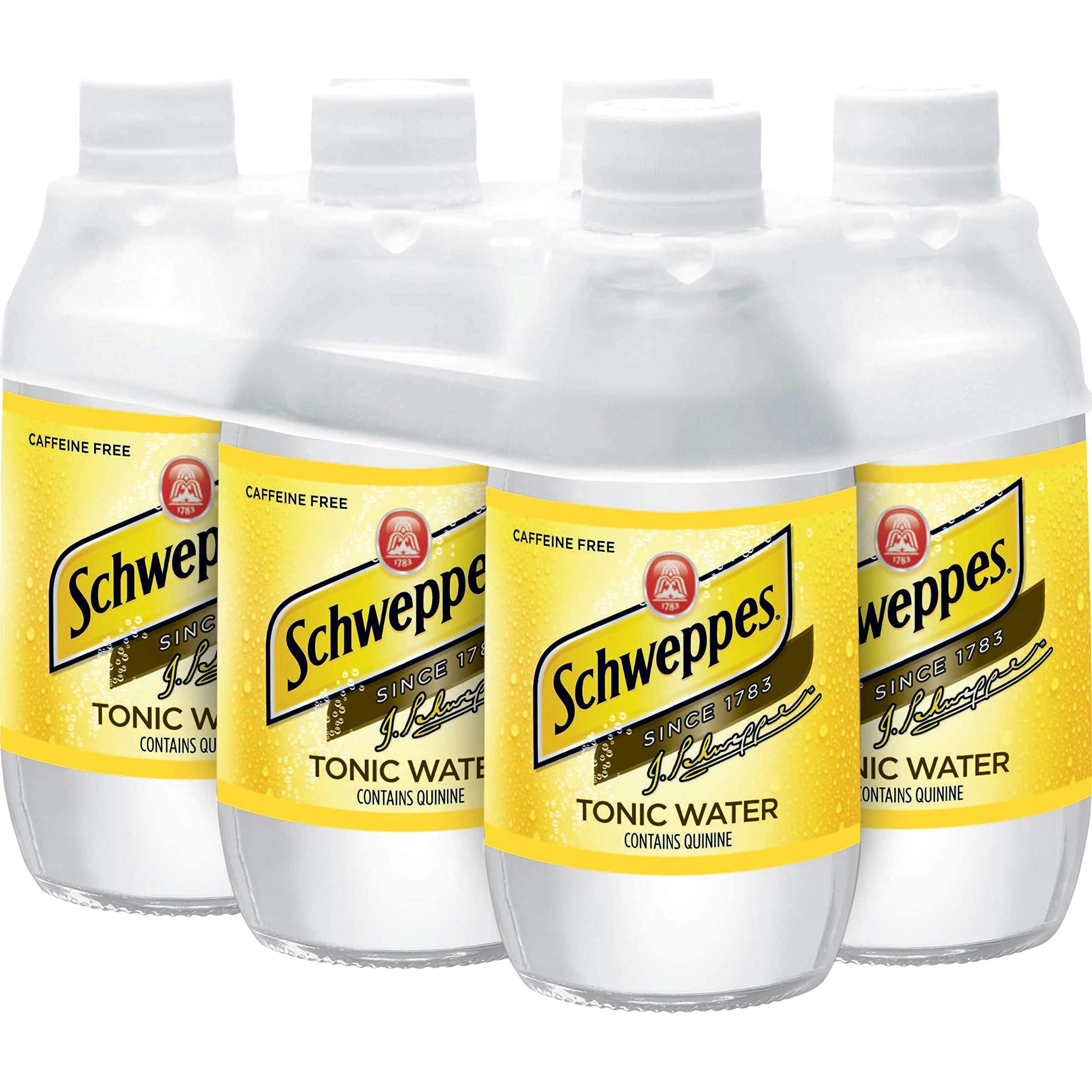 Schweppes Tonic Water 6 Pack 10 Oz. Bottle - Petite Cellars