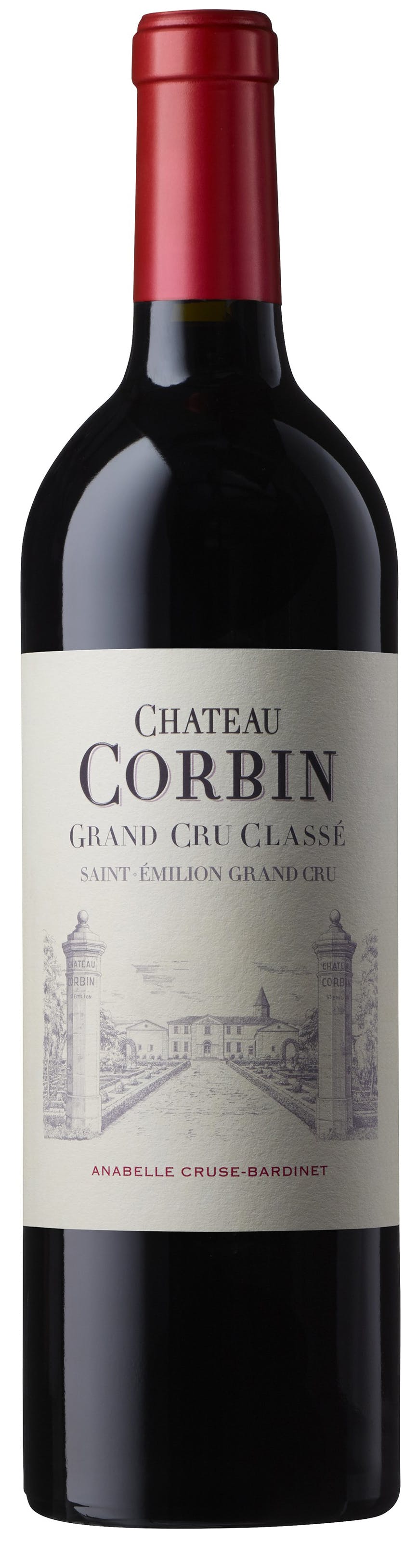 Vin de Bordeaux Saint Emilion Grand Cru rouge 2011 du Château Corbin.