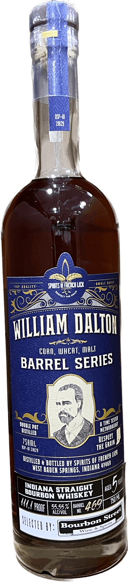 French Lick William Dalton Bib 4yr - Westport Whiskey & Wine