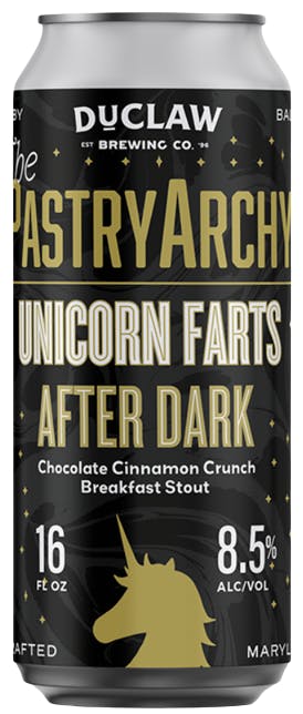 DuClaw Brewing Company The Pastryarchy Unicorn Farts After Dark 4 pack 16 oz. - Petite Cellars