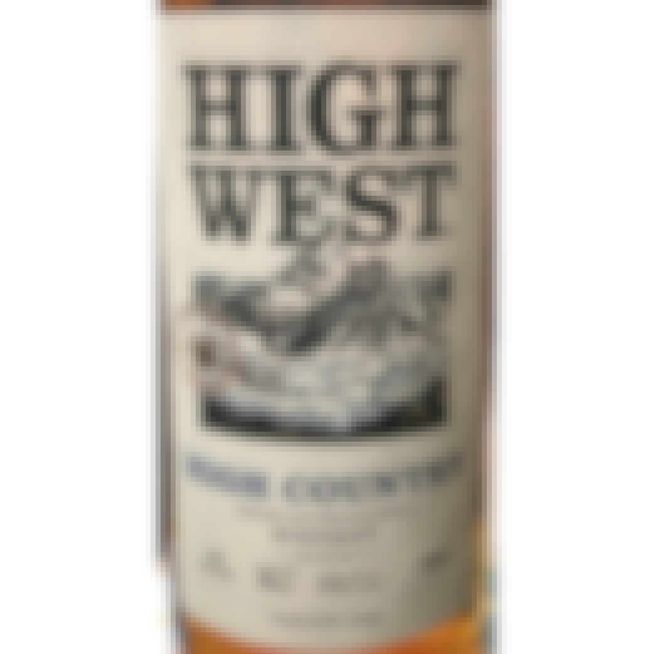 High West Distillery High Country American Single Malt 750ml