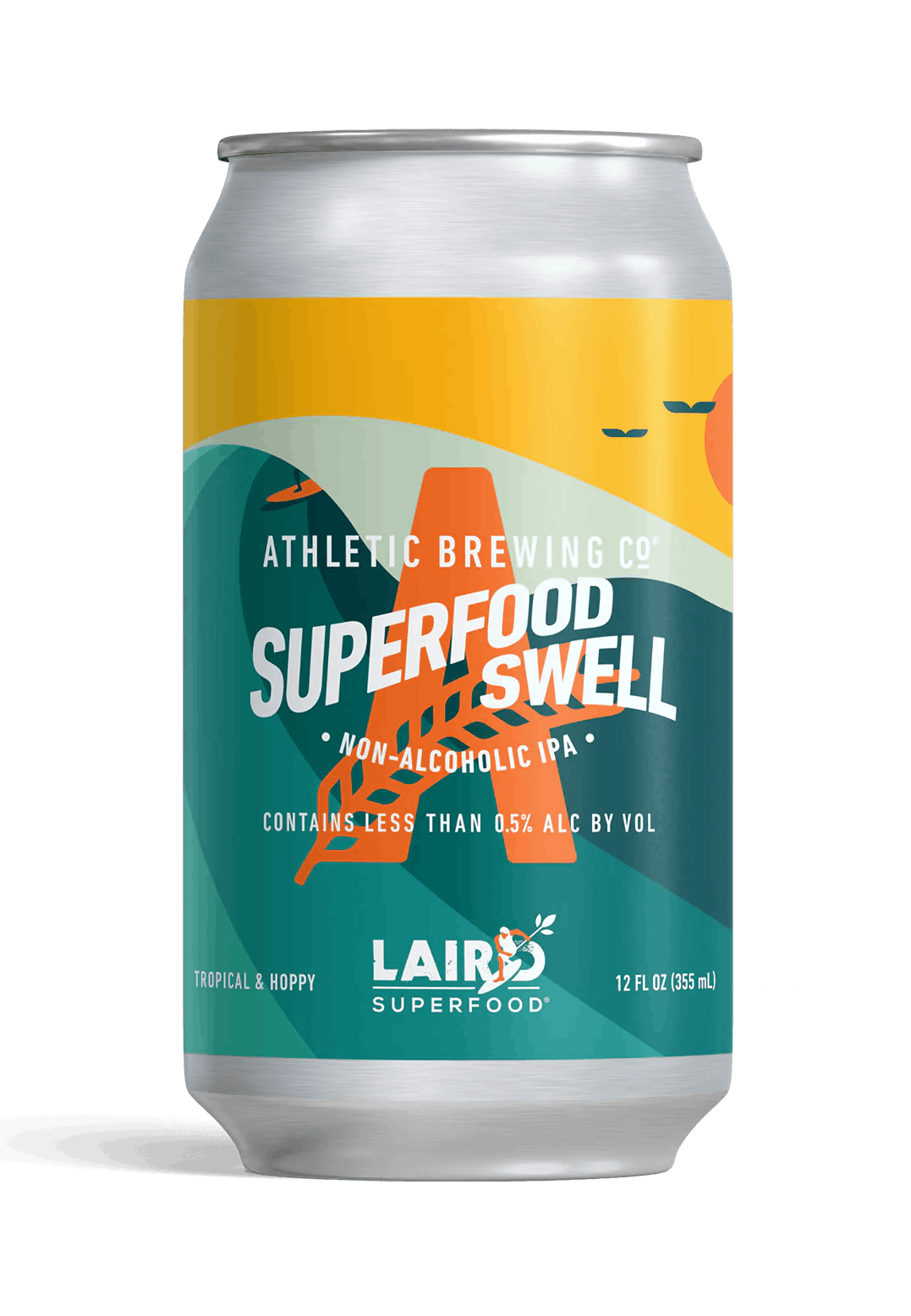 Athletic Brewing NonAlcoholic Brews Superfood Swell 6 pack 355ml Can