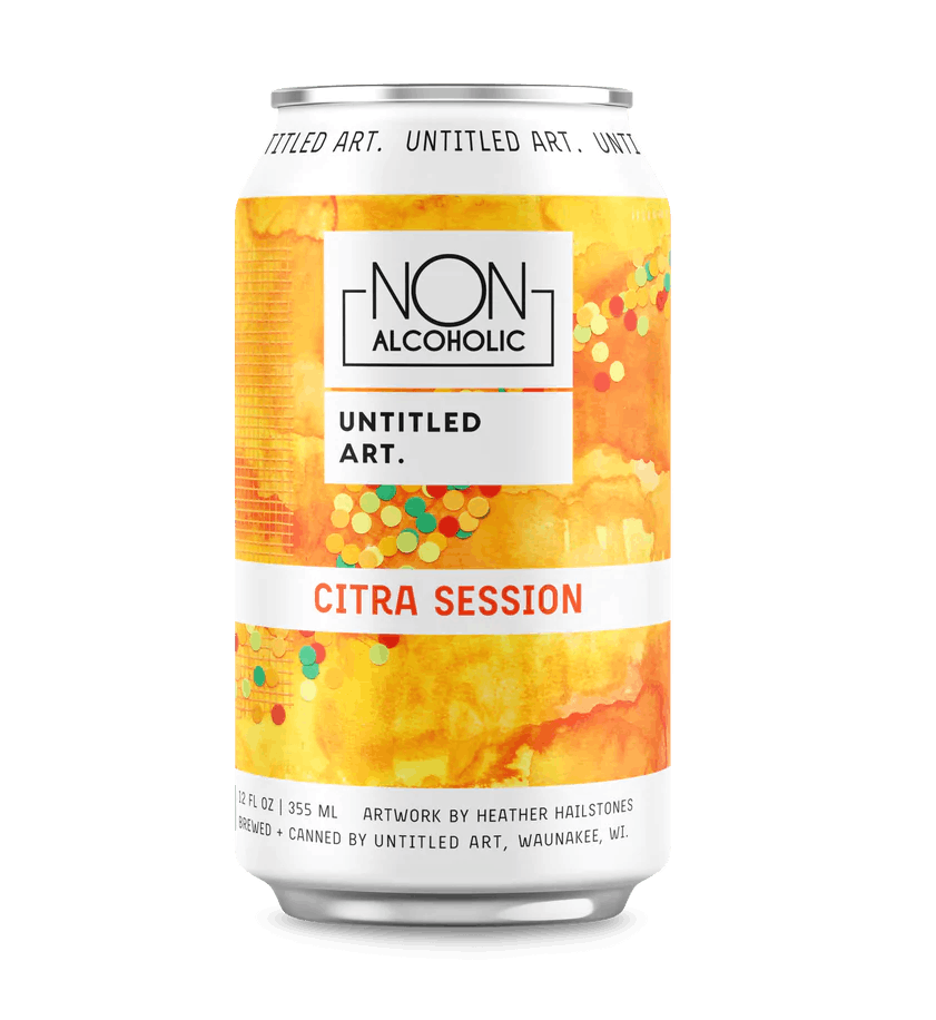 Untitled Art Brewing Non Alcoholic Citra Session 6 pack 12 oz. Can