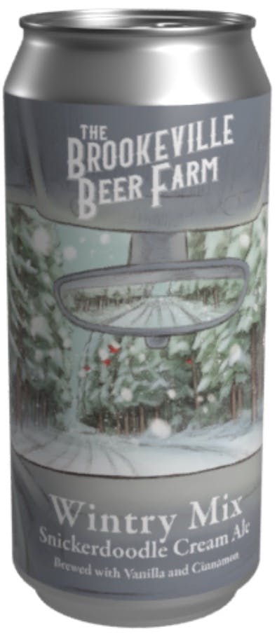 The Brookeville Beer Farm Wintry Mix Snickerdoodle Cream Ale 6 pack 12 oz. - Petite Cellars