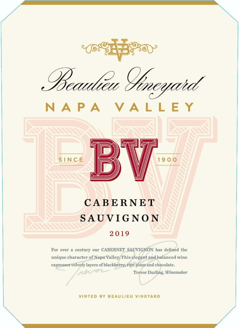 Beaulieu Vineyard Napa Cabernet Sauvignon 2020 750ml - Bottle Shop Of ...