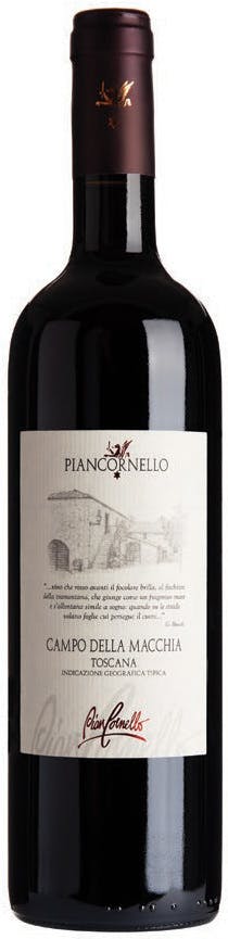 Piancornello Campo Della Macchia Rosso 2019 750ml - Argonaut Wine & Liquor