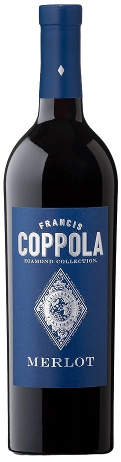 Francis Ford Coppola Diamond Series Blue Label Merlot 2019 750ml - Vine ...