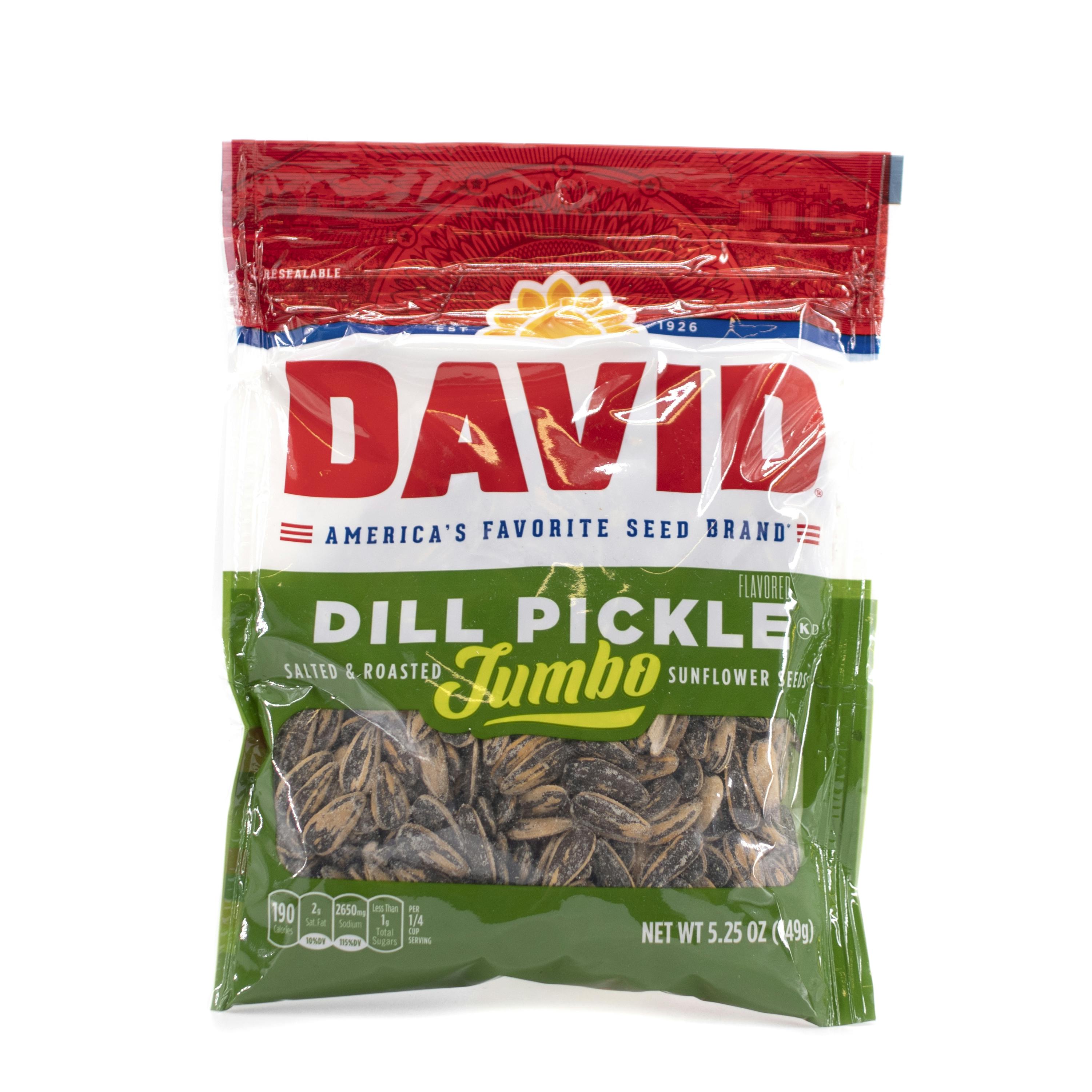 David Snacks Original Dill Pickle Sunflower Seeds - Argonaut Wine & Liquor