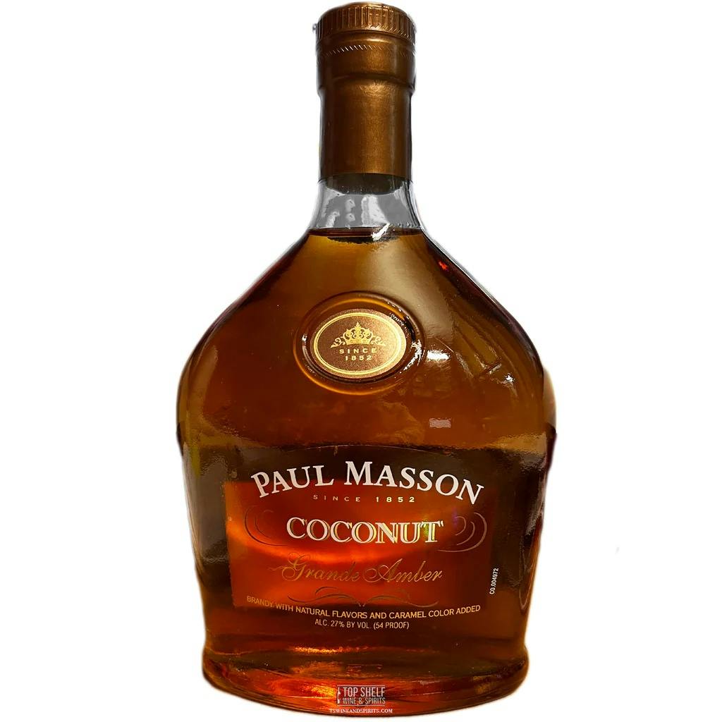 Paul Masson Wines Coconut Brandy 1.75L Buster's Liquors & Wines