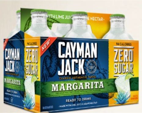 Cayman Jack Margarita Zero Sugar 6 pack 12 oz. Bottle - Yankee Spirits