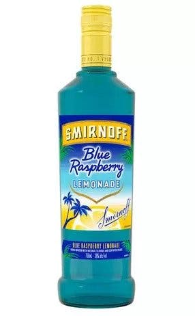 Smirnoff Blue Raspberry Lemonade Vodka 50ml Plastic Bottle - Yankee Spirits