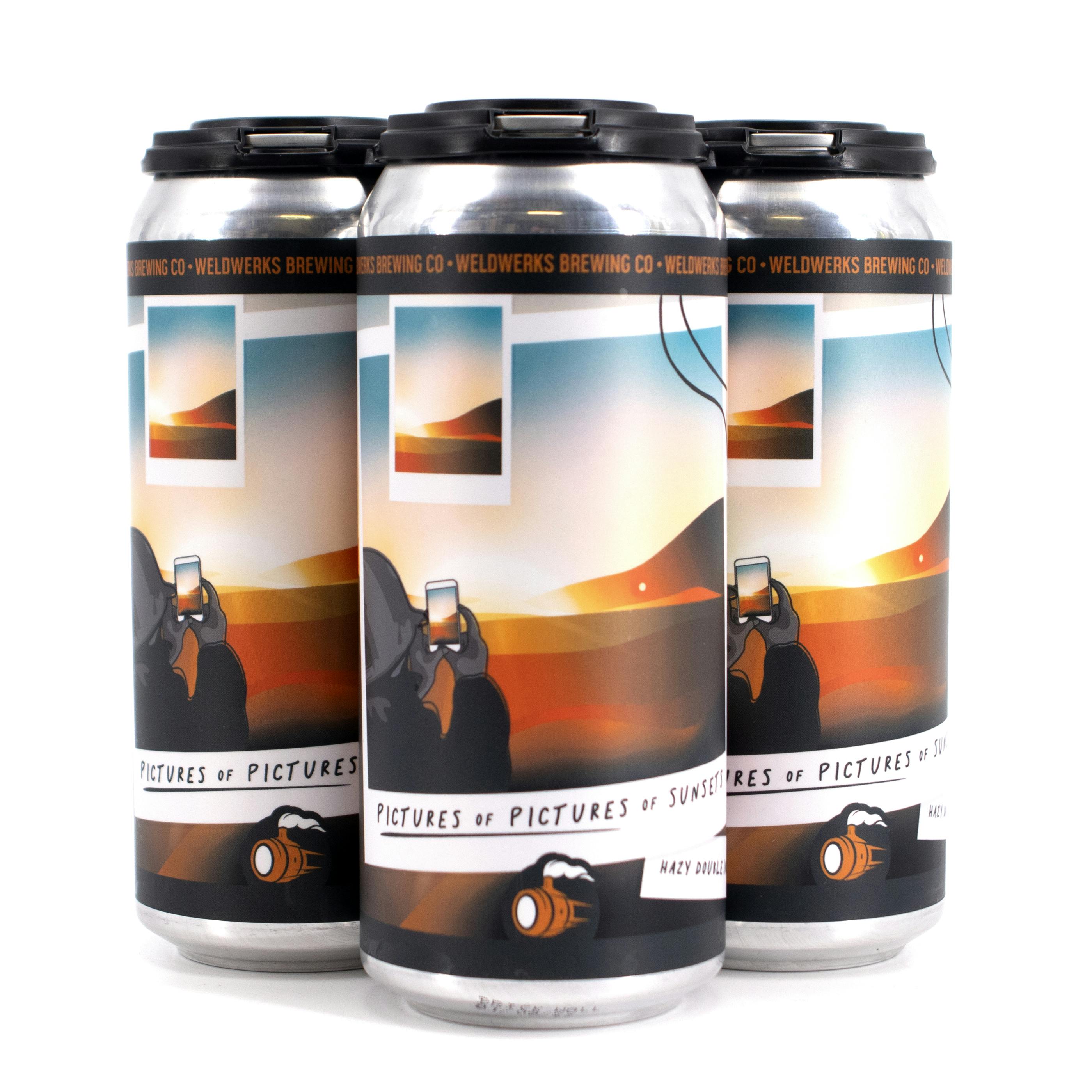 WeldWerks Brewing Pictures of Pictures of Sunsets DIPA 4 pack 16 oz ...