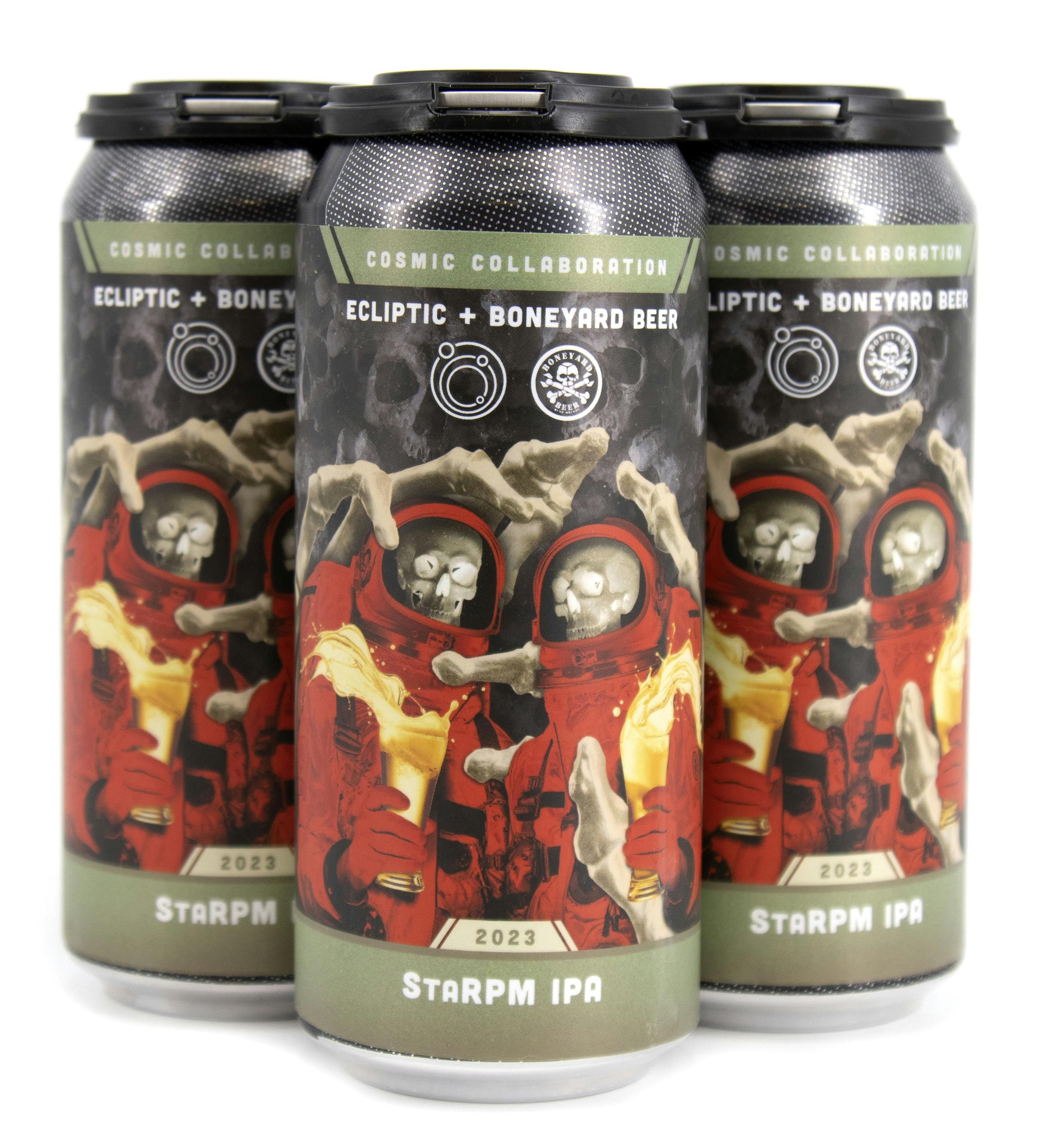 Ecliptic Brewing / Boneyard StaRPM 4 pack 16 oz. Can - Argonaut Wine ...